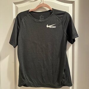 Nike Black Softball Short Sleeve Tee Athletic Shirt